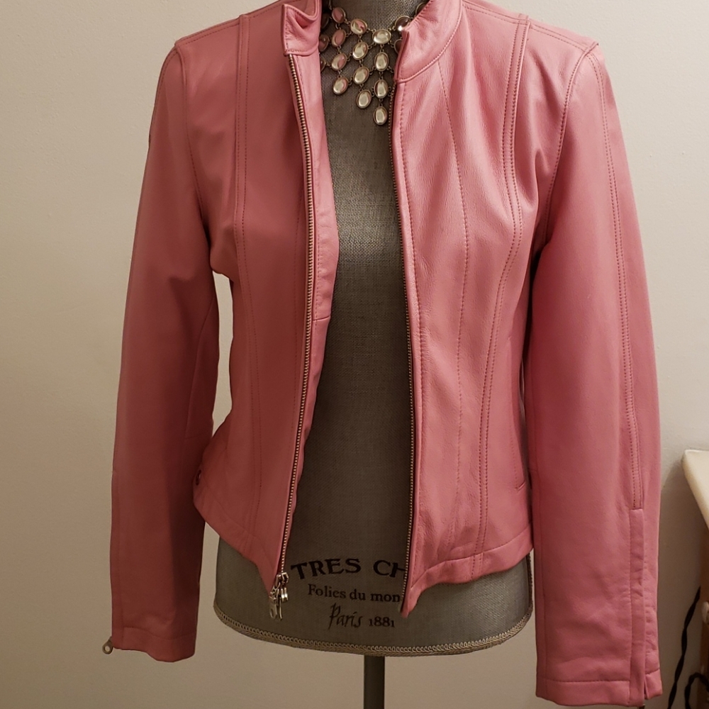 Woman's leather jacket